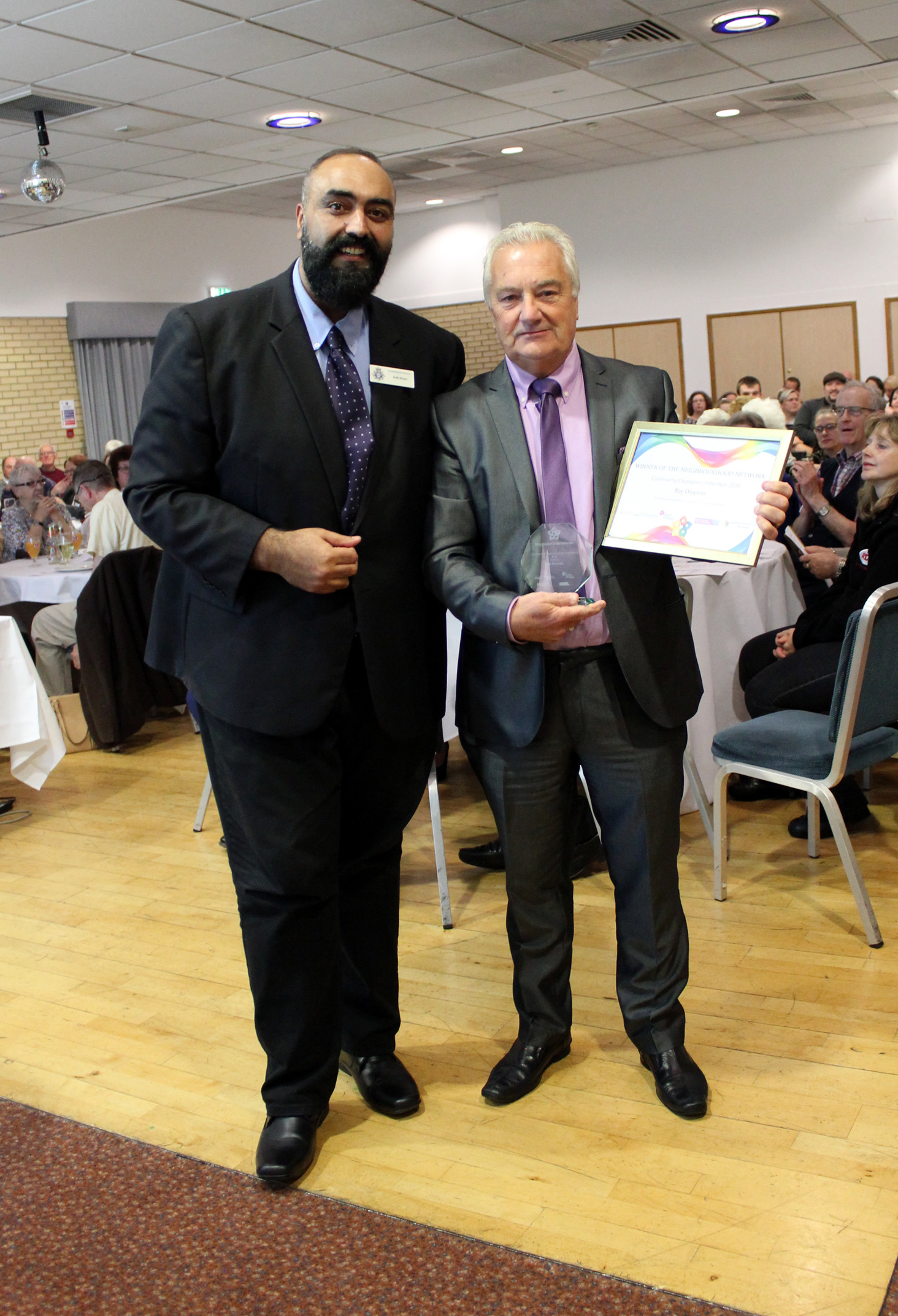 WINNER Community Champion - Ray Drayton