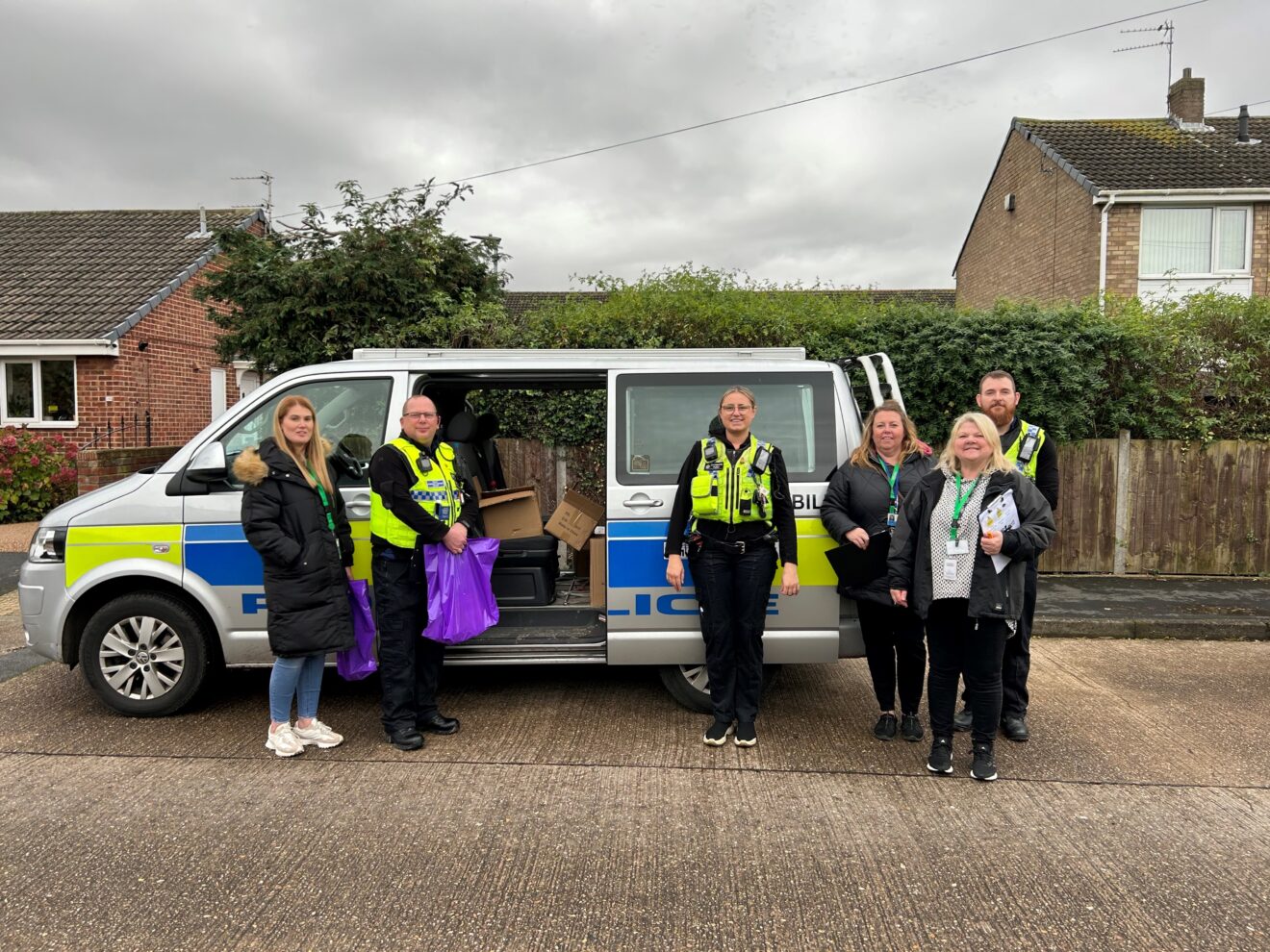 NN Partnership working on the Sutton Park Burglary Initiative Day