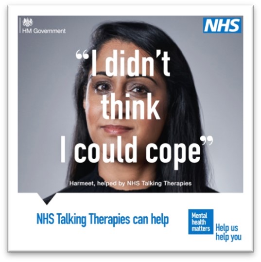 NHS talking therapies for anxiety and depression