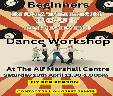 Northern Soul Inspired Dance Workshop!