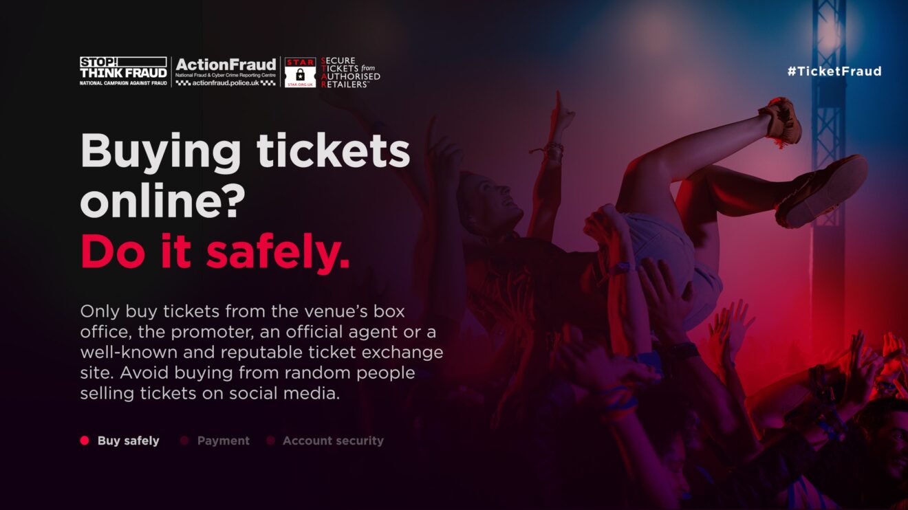 How to protect yourself from ticket fraud!