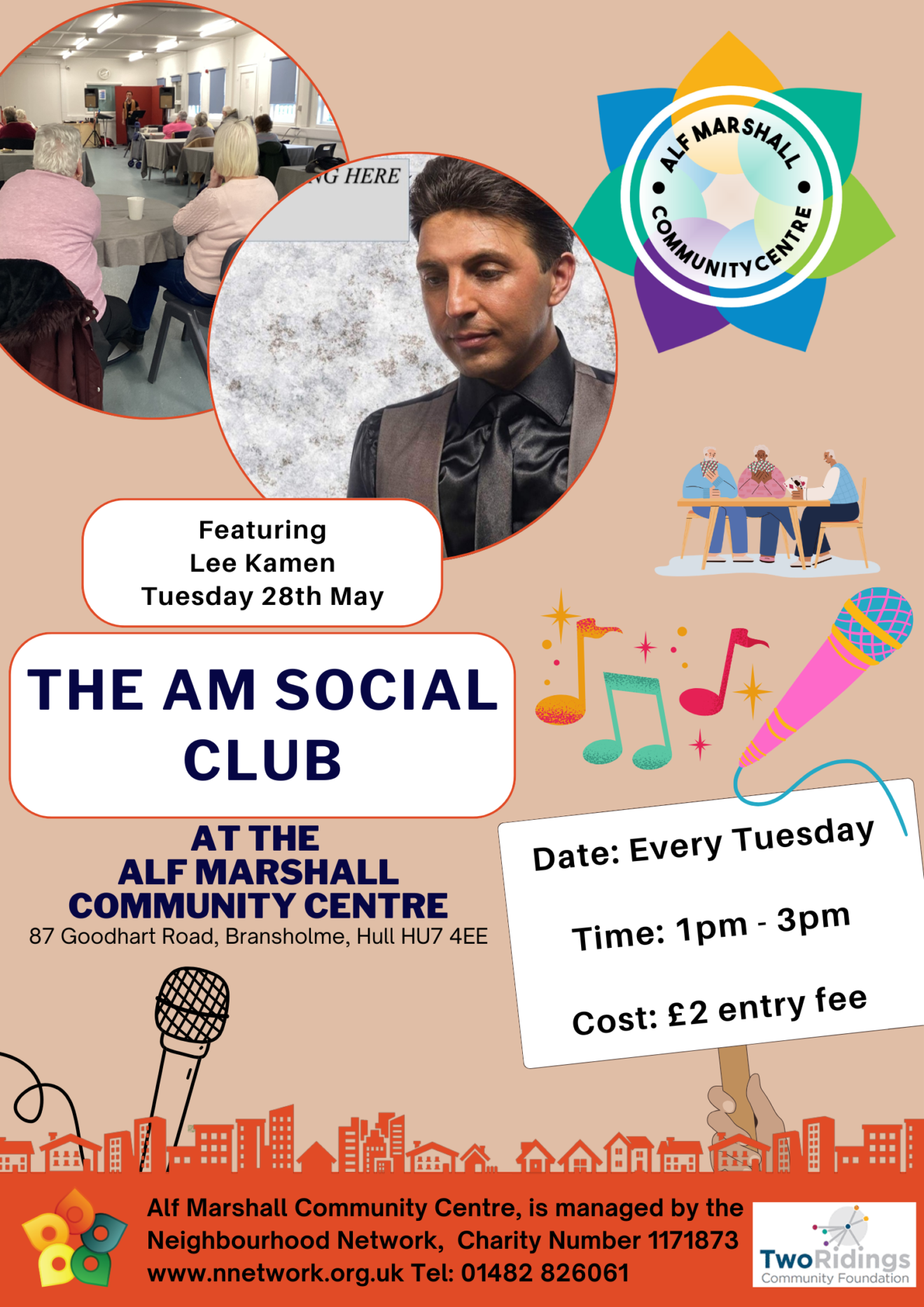 Lee Kamen is back at the AM Social Club!