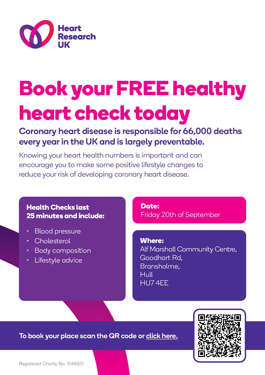 FREE healthy heart checks are coming to Hull