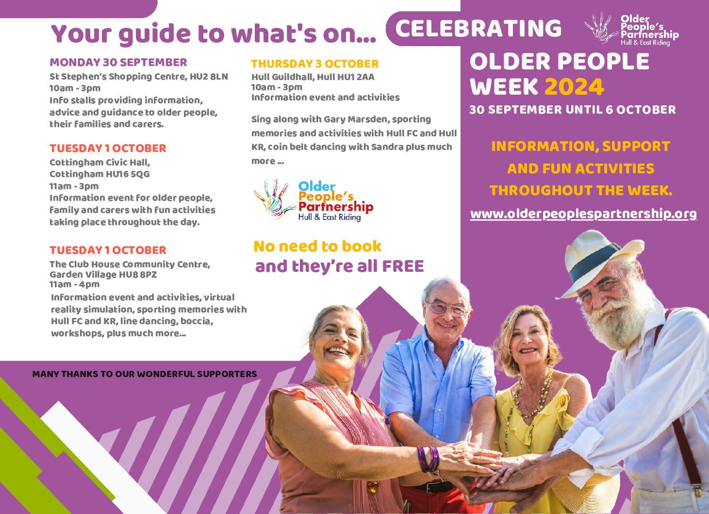OLDER PEOPLE CELEBRATION WEEK 2024