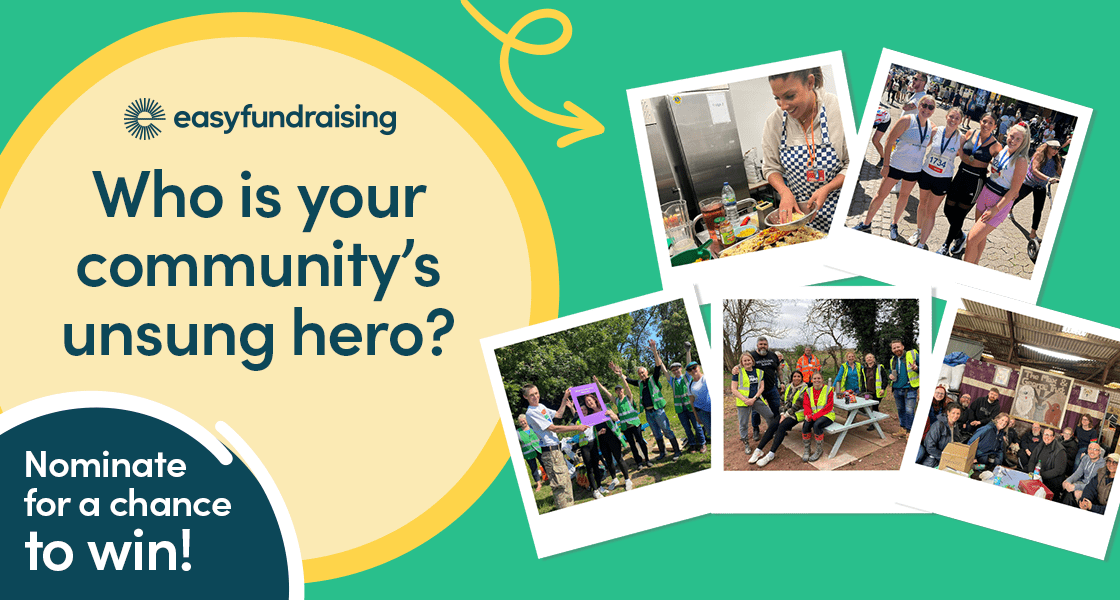 Nominate your community hero – win £250 donation!