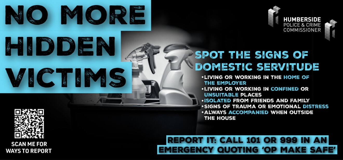 No More Hidden Victims - Spotting the signs of Modern Day Slavery