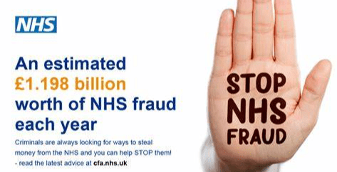 NHS Fraud - how to look out for it