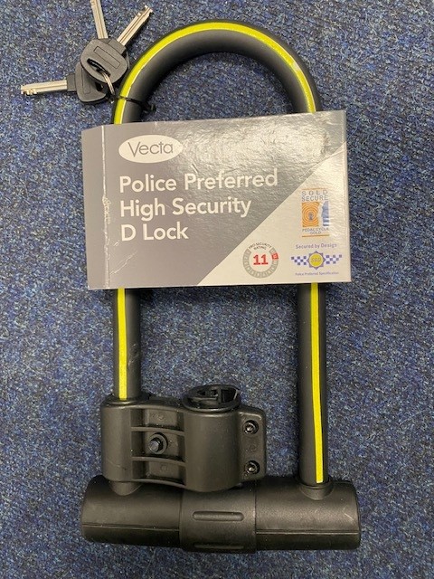 Vecta Police Preferred High Security D Lock