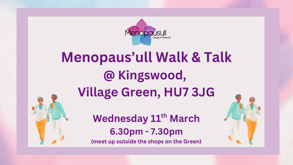 11.03.26 – Menopaus’ull Walk and Talk at Kingswood